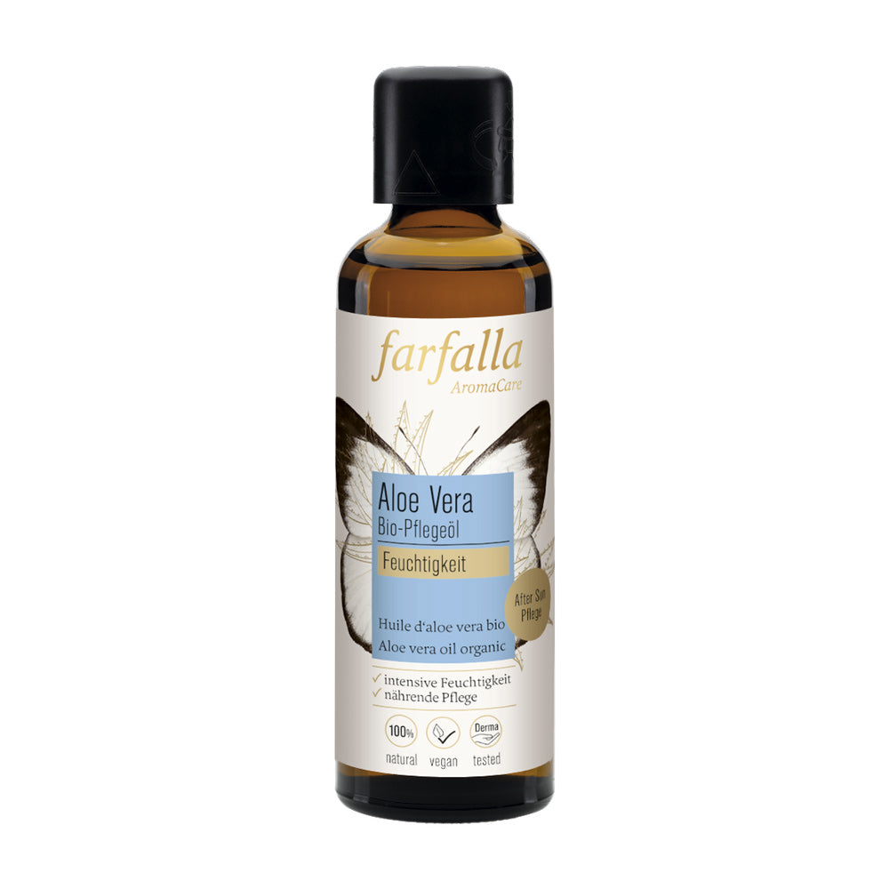 aloe vera schweiz Aloe Vera Bio-Pflegeöl «Feuchtigkeit» - Farfalla | Natürlich