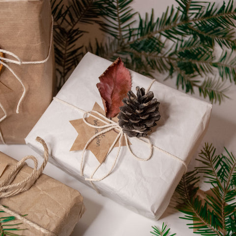 Nachhaltige Geschenkverpackung