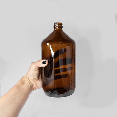 Glass bottle 1 liter - the sage