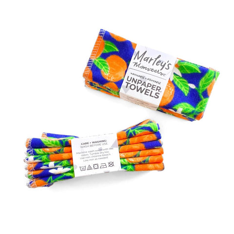 torchons de cuisine lavables «UNpaper Towels», colorés - Marley's Monsters