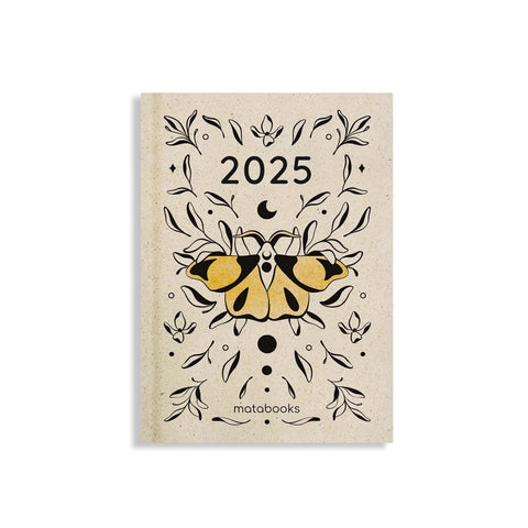 Jahresplaner A6 «Samaya 2025 - Lunar Gold» - Matabooks