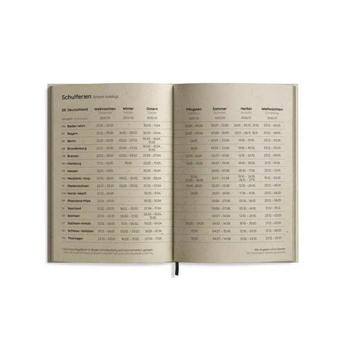 Jahresplaner A6 «Samaya 2026 - Nature S» - Matabooks
