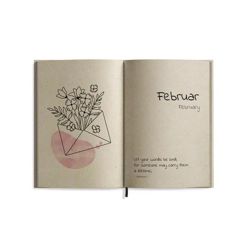 Jahresplaner A6 «Samaya 2026 - Yellow» - Matabooks