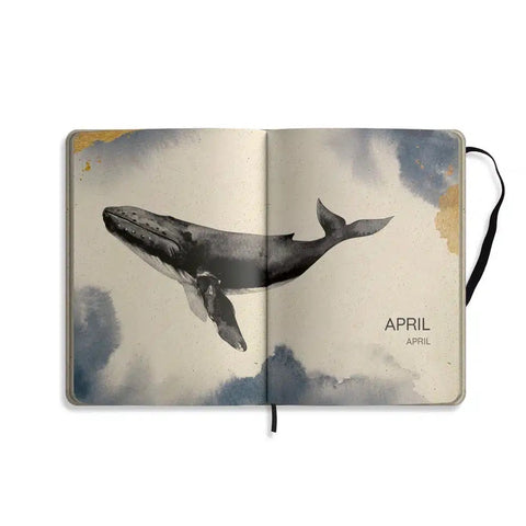 Jahresplaner A5 «Samaya 2026 - Ocean Blue» - Matabooks