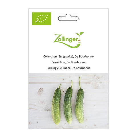 Pickle «De Bourbonne» organic seeds - Zollinger Bio