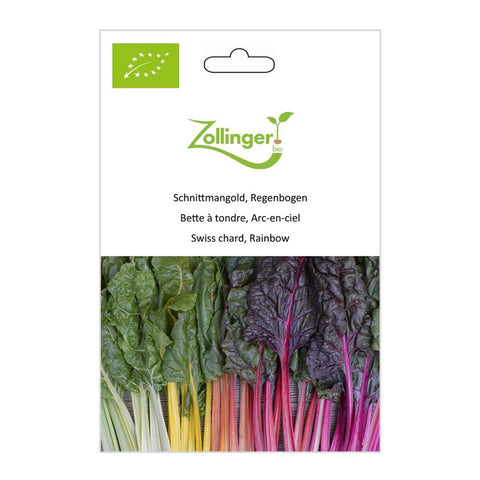 Swiss chard «Rainbow» organic seeds - Zollinger Bio
