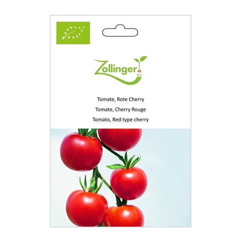Graines biologiques de tomates cerises rouges - Zollinger Bio