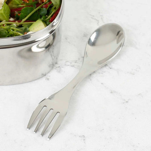 Stainless Steel Spork - A Slice of Green