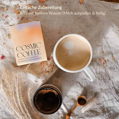 «Cosmic Coffee» Ayurveda inspired Coffee, mit Vitalpilzen - Ayurveda Soulfood