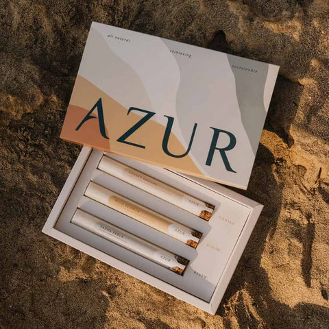 Badesalz Geschenkset «Bathtime Stories» - Azur