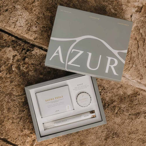 Care gift set «Renew» - Azur