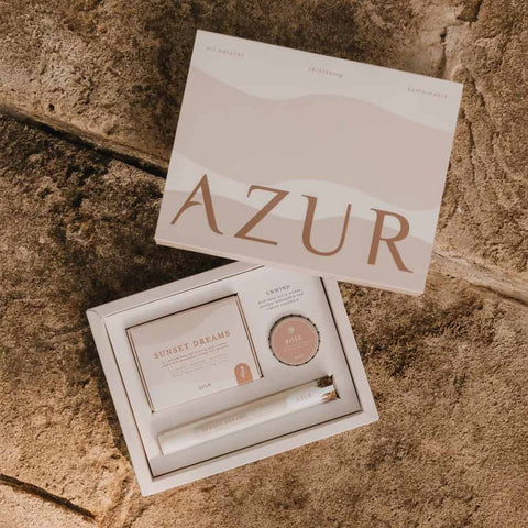 Coffret cadeau soin « Détente » - Azur