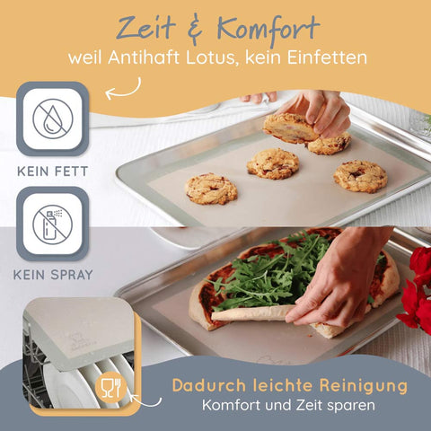 Silikon Backmatte «grün» - Backefix