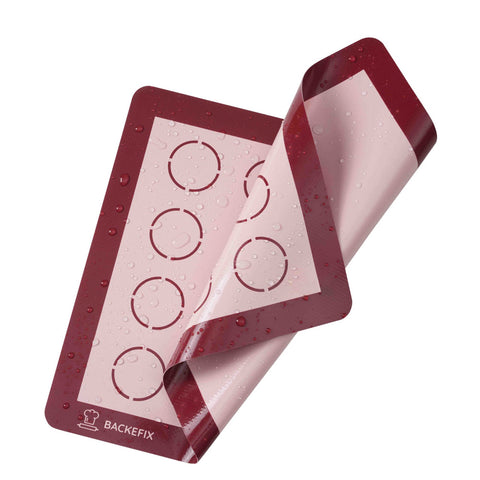 Silikon Macaronsmatte «rot» - Backefix