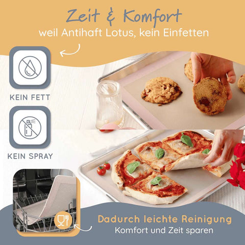 Silikon Backmatte «pink» - Backefix