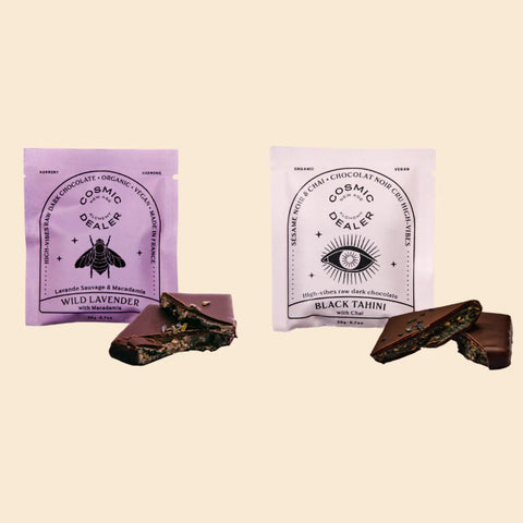 7 Nut Butter Pralines «Chakra Box» - Cosmic Dealer