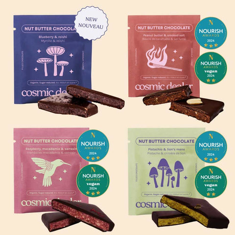7 chocolats au beurre de noix « Chakra Box » - Cosmic Dealer