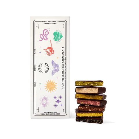 7 chocolats au beurre de noix « Chakra Box » - Cosmic Dealer