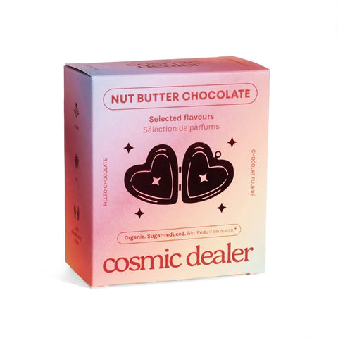 4 Nussbutter-Pralinen «limitierte Valentinsedition» - Cosmic Dealer