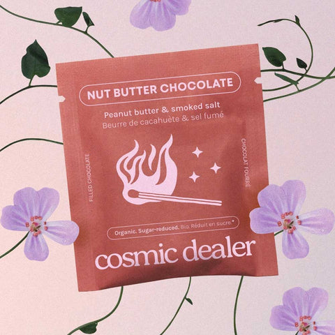 4 Nussbutter-Pralinen «limitierte Valentinsedition» - Cosmic Dealer
