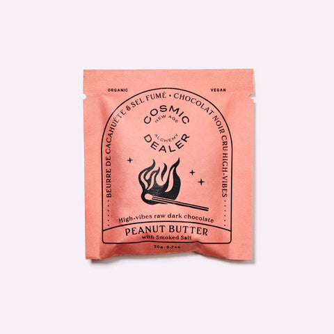 4 Nussbutter-Pralinen «Peanut Butter & Smoked Salt» - Cosmic Dealer