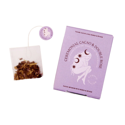 Tea bags «Cocoa & Double Rose» - Cosmic Dealer