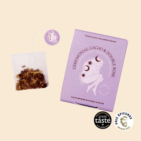 Sachets de thé «Cacao & Double Rose» - Cosmic Dealer