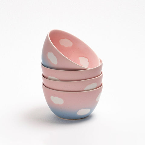 Steinzeug Schüssel «Cloud Sunset» 16cm - Egg Back Home