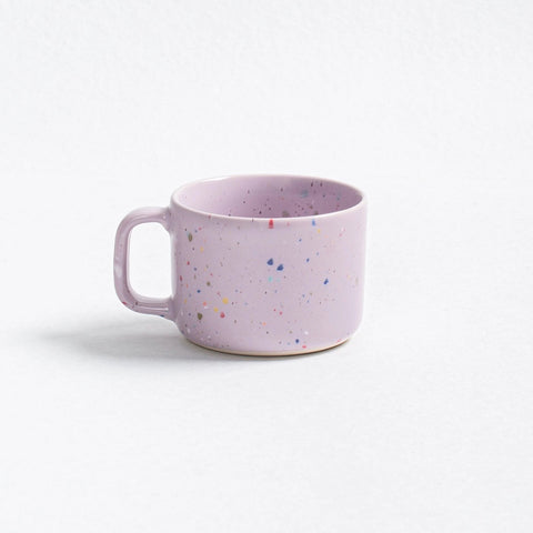 Steinzeug Tasse «New Party - Flieder» 240ml - Egg Back Home