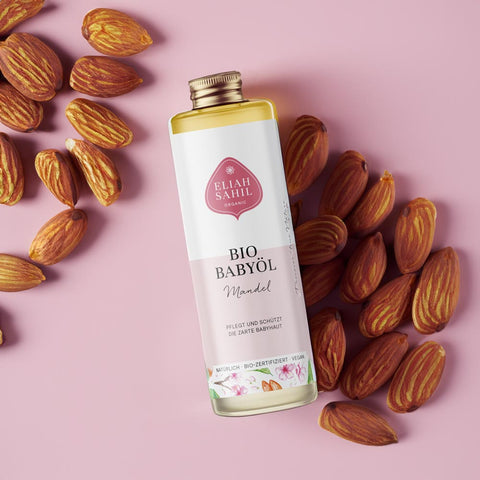 Baby oil «Body and Hair Oil Almond», organic - Eliah Sahil