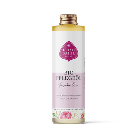 Huile corps et cheveux «Jojoba + Rose», bio - Eliah Sahil