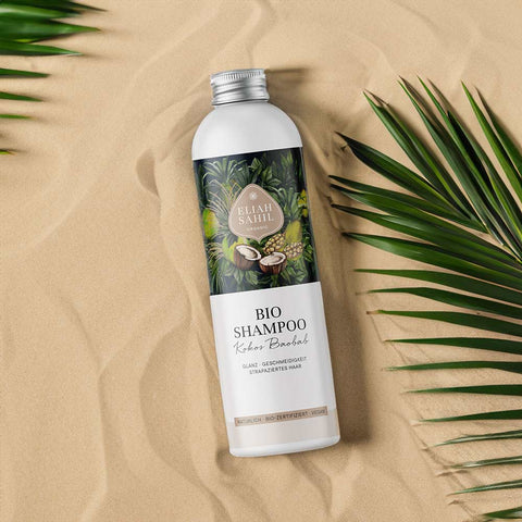 Shampoo «Coconut Baobab», organic - Eliah Sahil