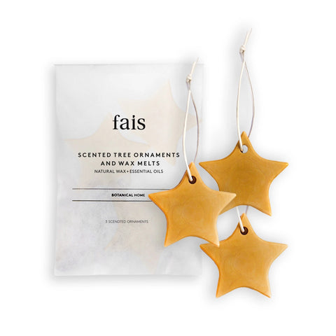 Duftwachs & Baumschmuck «Sterne» - Fais