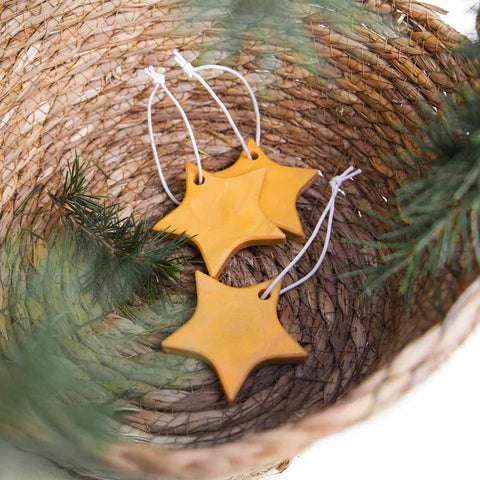 Duftwachs & Baumschmuck «Sterne» - Fais