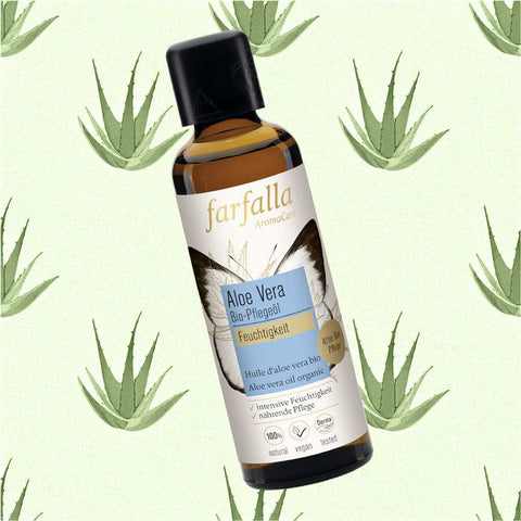 Huile de Soin Aloe Vera Bio « Hydratation » - Farfalla