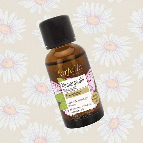 Massageöl «Monatswohl» - Farfalla