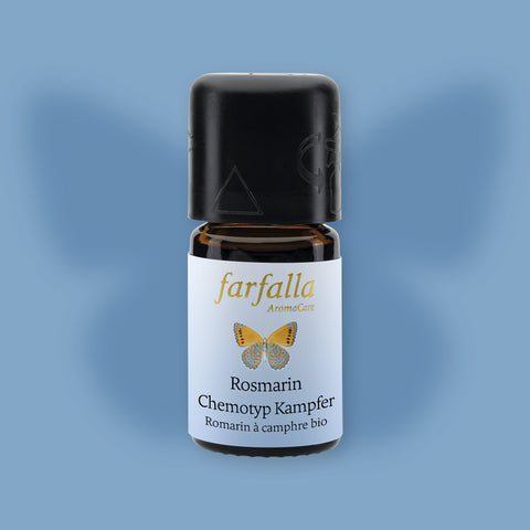 Chémotype de romarin camphre | Huile essentielle biologique - Farfalla