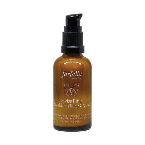 Crème visage à l'acide hyaluronique « Pin suisse » - Farfalla