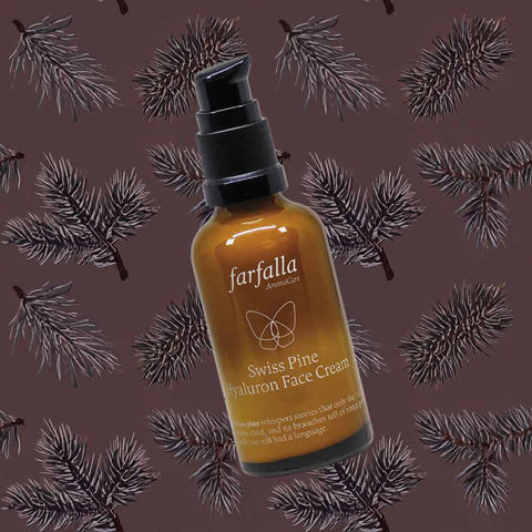 Crème visage à l'acide hyaluronique « Pin suisse » - Farfalla
