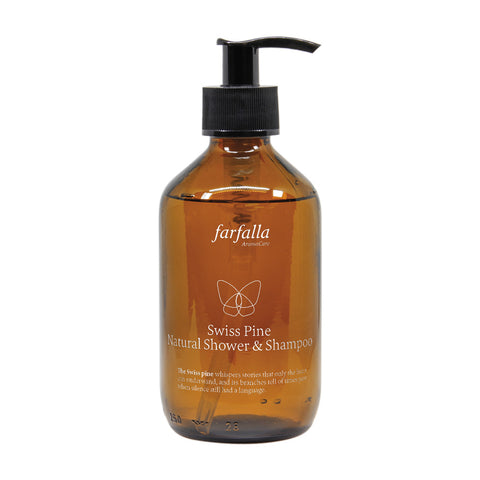 Natural Shower & Shampoo «Swiss Pine» - Farfalla