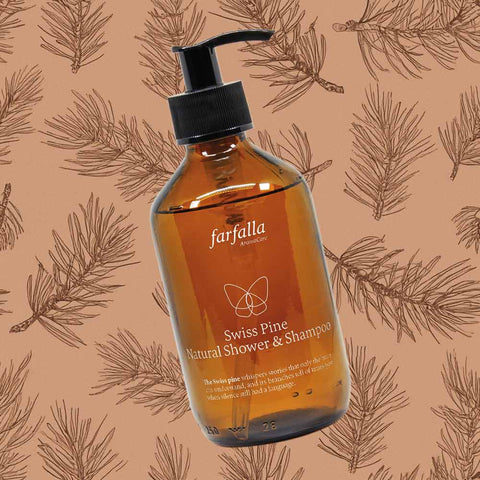 Natural Shower & Shampoo «Swiss Pine» - Farfalla