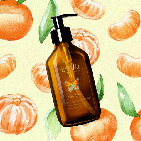 Savon hydratant pour les mains « Mandarine » - Farfalla