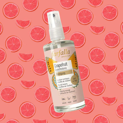 Reinigendes Gesichtstonic «Grapefruit» - Farfalla