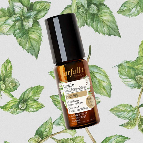Aroma-Pflege-Roll-on «Kopfklar» - Farfalla