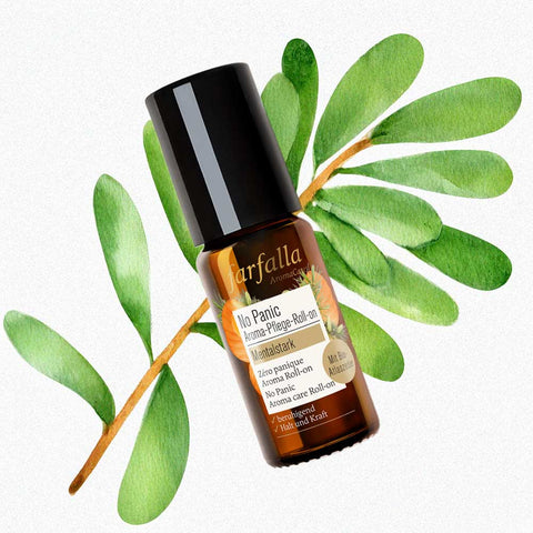 Aroma-Pflege-Roll-on «No Panic - Mentalstark» - Farfalla