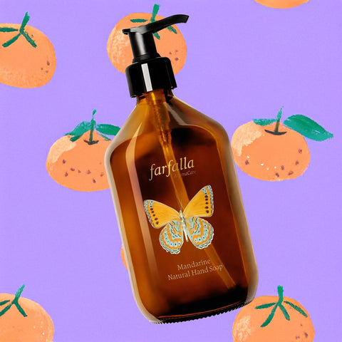 Erfrischende Handseife «Mandarine» - Farfalla