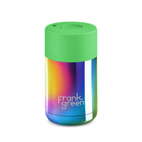 Isolierflasche aus Edelstahl, 295ml «Rainbow Chrome» - Frank Green