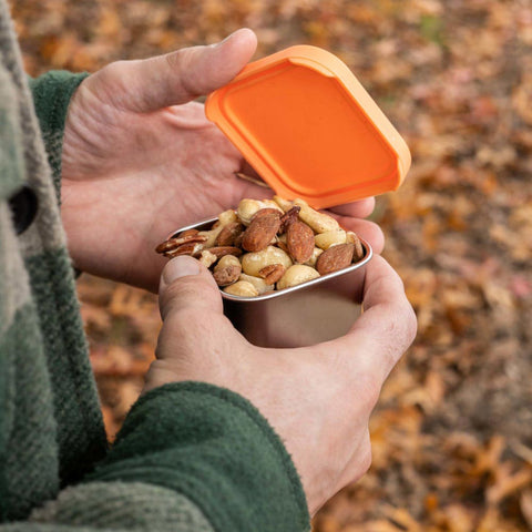 Snackboxen aus Edelstahl «Snacky» 4er-Set - Gaspajoe