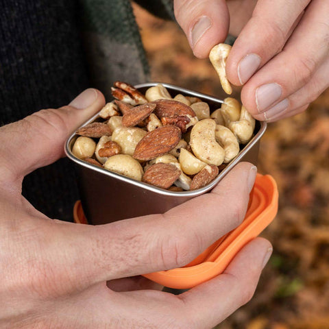 Snackboxen aus Edelstahl «Snacky» 4er-Set - Gaspajoe