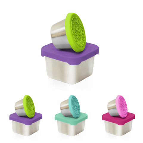 Snackboxen aus Edelstahl «Snacky» 2er-Set - Gaspajoe